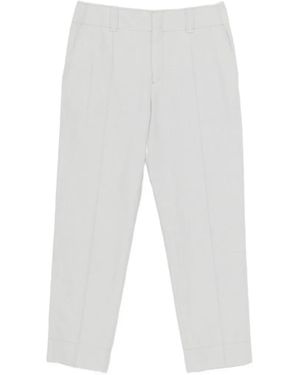 Chloé Straight-Leg Trousers - White
