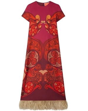 La DoubleJ Swing Dress - Red