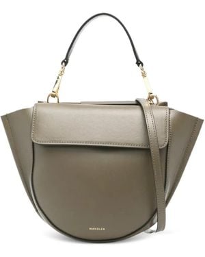 Wandler Mini Hortensia Flap Tote Bag - Metallic