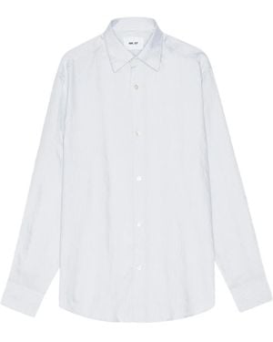 NN07 Striped Shirt - White
