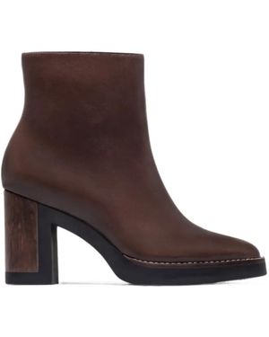 Bernardo Bottines Nina À Plateforme - Brown