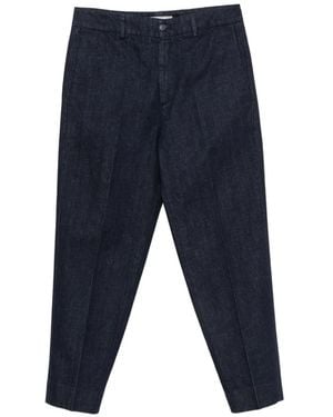 Bonheur Jean Droit À Pinces - Blue