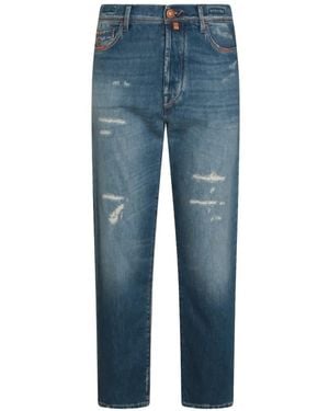 Jacob Cohen Distressed-Finish Jeans - Blue