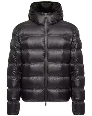 Moncler Guadiana Quilted Hooded Jacket - Black