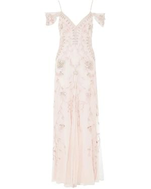 Temperley London Lilly オフショルダー ドレス - ホワイト