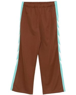 Champion Side-Stripe Track Pants - Brown