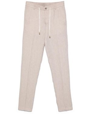 Peserico Chino Aus Leinen - Weiß