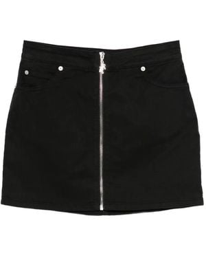 HUGO Zip-Fastening Mini Skirt - Black