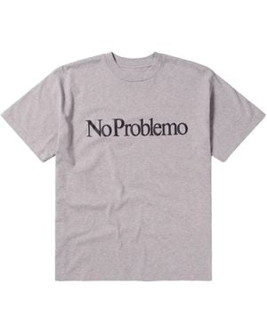 Aries 'No Problemo' T-Shirt - Grau