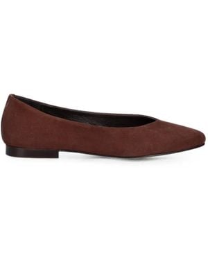 JONAK PARIS Ballerines Dassus En Daim - Brown