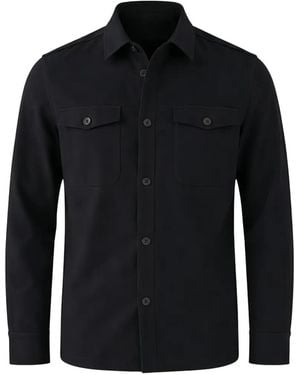 Patrick Assaraf Giacca Con Tasche - Nero