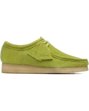 Clarks Derby Stringate - Verde