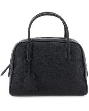 NOTHING WRITTEN Kate Leather Tote Bag - Black