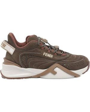 Fendi Flow Low Tops - Braun