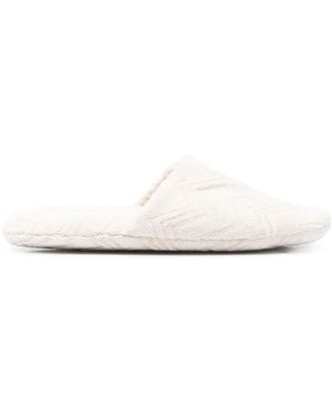 Missoni Textured Slippers - White