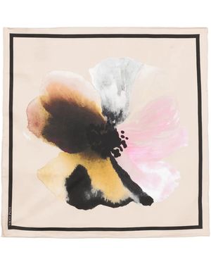 Stine Goya Sjaal Met Print - Wit