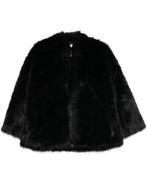 Betta Corradi Zip-Up Silk Jacket - Black
