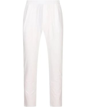 Kiton Elasticated-Waistband Pyjamas Trousers - White
