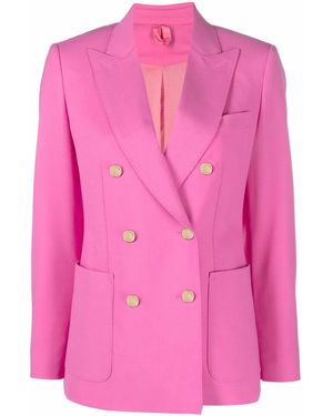 Max Mara テーラード ダブルジャケット - ピンク