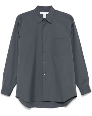 Comme des Garçons ポプリン シャツ - グレー