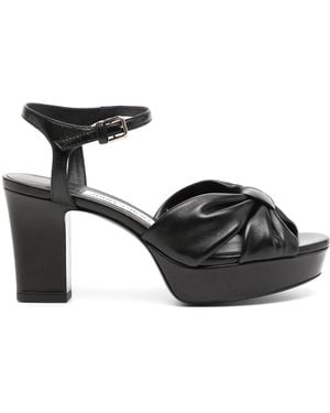 Jimmy Choo Heloise 120mm サンダル - ブラック