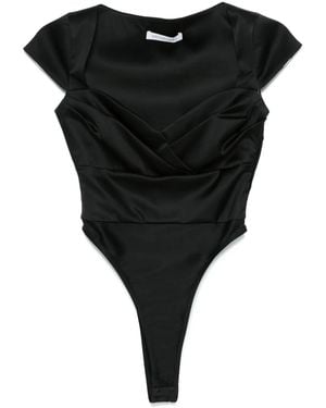 Viktor & Rolf Body Con Scollo A Cuore - Nero