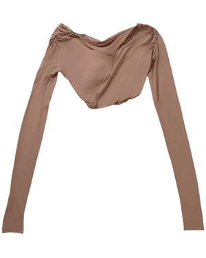 Rick Owens Draped Top - ホワイト
