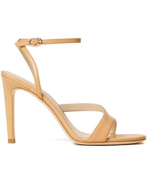 Twinset 100Mm Ankle-Strap Sandals - Metallic