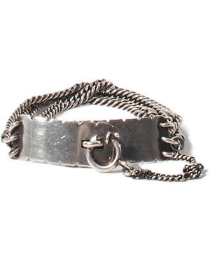 Ann Demeulemeester Constance Chain Link Bracelet - Metallic