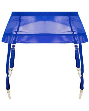 Maison Close Corps À Corps Garter Belt - Blue