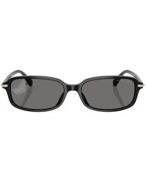 Michael Kors Agra Rectangle-Frame Sunglasses - Gray