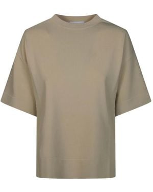 Alpha Studio Crew-Neck T-Shirt - Natural