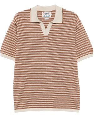 MC2 Saint Barth Sloan Striped T-Shirt - Natural