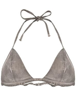 Rick Owens Reggiseno A Triangolo - Grigio