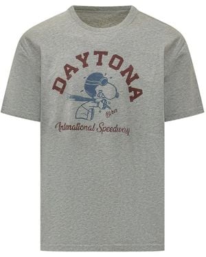 Bl'ker Daytona Graphic-Print T-Shirt - Gray