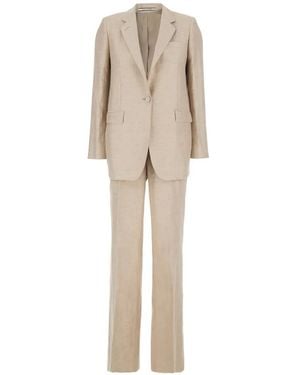 Tagliatore Pak Met Enkele Rij Knopen - Naturel