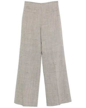 Sandro Broek Met Rits - Grijs