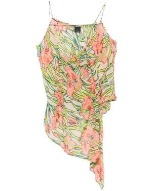 Pinko Asia Printed Top - White