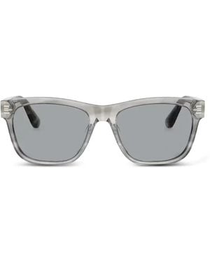 Brunello Cucinelli Square-Frame Sunglasses - Grey