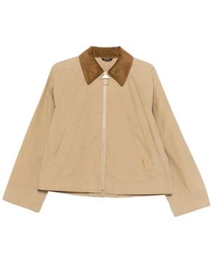 Barbour Corduroy-Collar Jacket - Natural