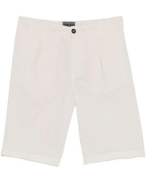 In The Box Colisse Pocket Shorts - White