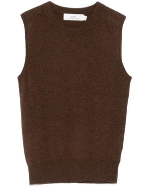 arch4 Alessandra Knit Top - Brown