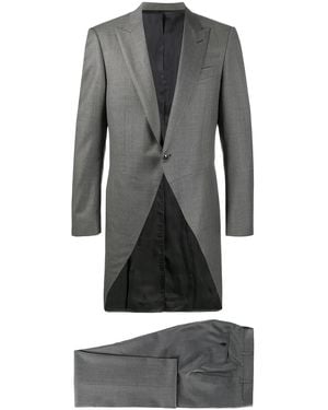 Canali Two-Piece Fishtail Suit - Grey