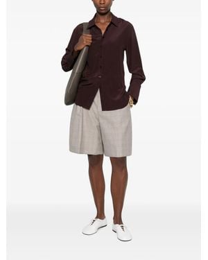 JOSEPH Joe Silk Blouse - Purple