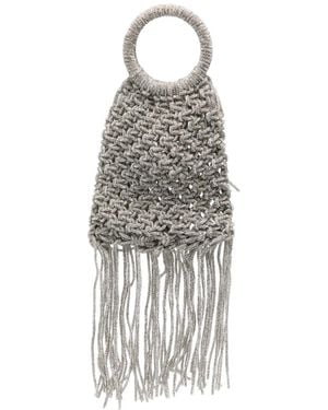 Twentyfourhaitch Maronti Tote Bag - White