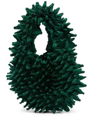 BUNZABURO KYOTO Ruched Mini Bag - Green