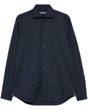 Corneliani クラシックカラー シャツ - ブルー
