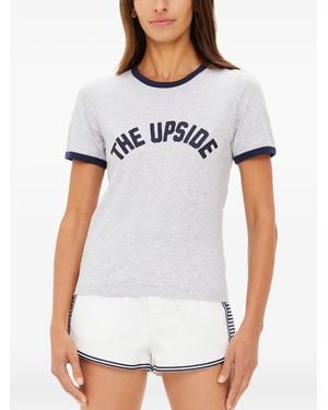 The Upside T-Shirt Jarama Joy - Bianco