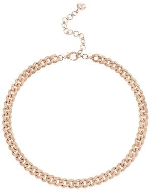 SHAY Full Pave Link Necklace - Mettallic