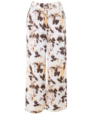 Liu Jo Printed Trousers - White